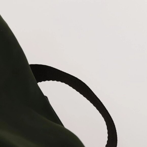 PRADA Backpack Nylon Green Silver Auth 136692 - Picture 12 of 16